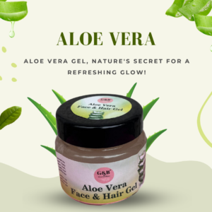 Aloe Vera Face and Hair Gel- Rejuvenate, Treat, and Nourish – Your All-in-One Solution for Smooth, Ageless Skin and Lustrous, Healthy Hair!- 100ml
