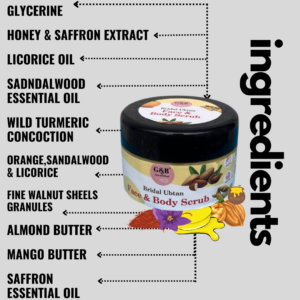 Bridal Ubtan face and body Scrub-50ml