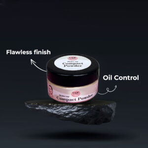 Compact Powder- Oil Control Setting Powder for Even Complexion Perfect Touch-Up Companion for Long-Lasting Makeup 50gm