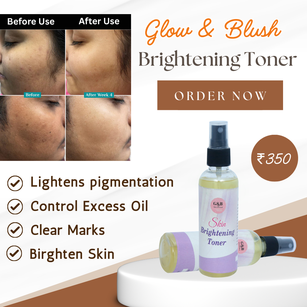 Glow and Blush Brigtening Skin Toner! 100ml
