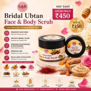Bridal Ubtan Face & Body Scrub [Prepaid Price-450]