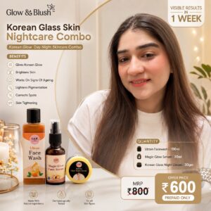 Korean Glow Night  Skincare Combo